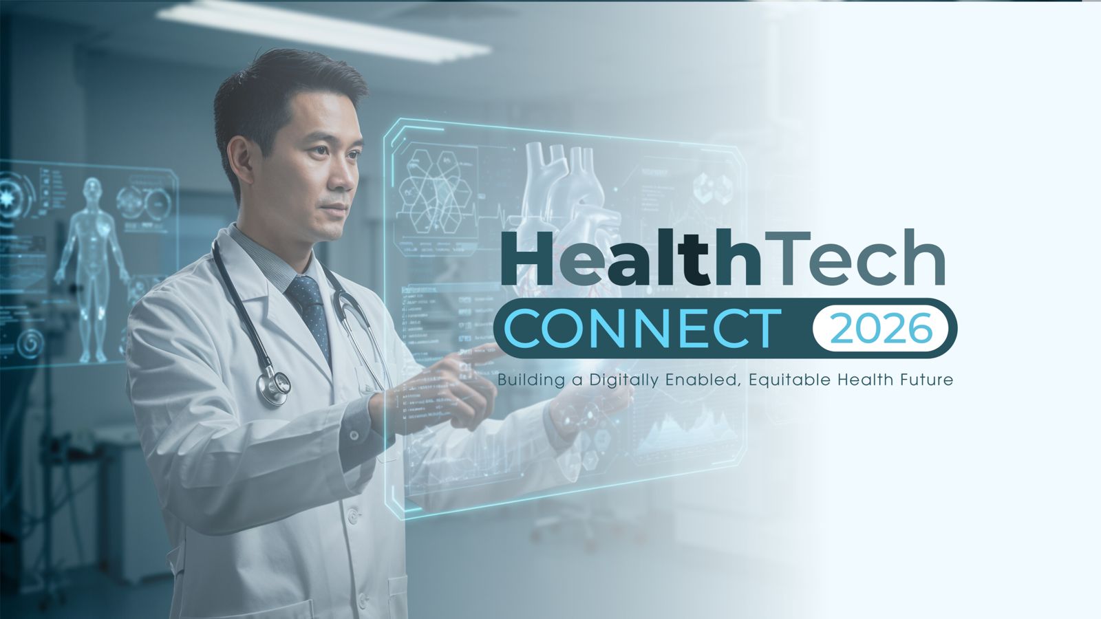 HealthTech Connect 2026 — event poster